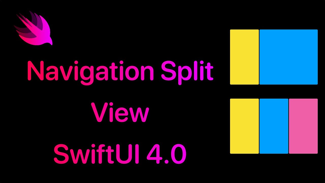 Build SwiftUI Two & Three Column Layout using Navigation Split View in SwiftUI 4