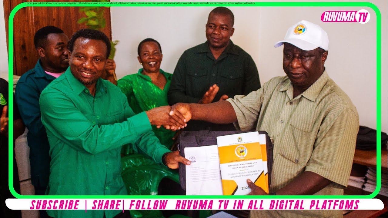 🔴 Dkt. BUNUNGU KOMBA (CCM)  ACHUKUA FOMU YA UBUNGE JIMBO LA PERAMIHO 
