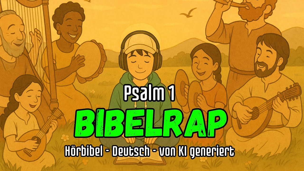 PSALM 1 - BIBELRAP🎧 - von KI generiert - DEUTSCH - H&Ouml;RBIBEL