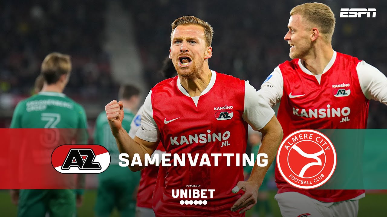 Vangelis PAVLIDIS met 2️⃣ GOALS naast Santiago GIMENEZ! 🔥| Samenvatting AZ - Almere City