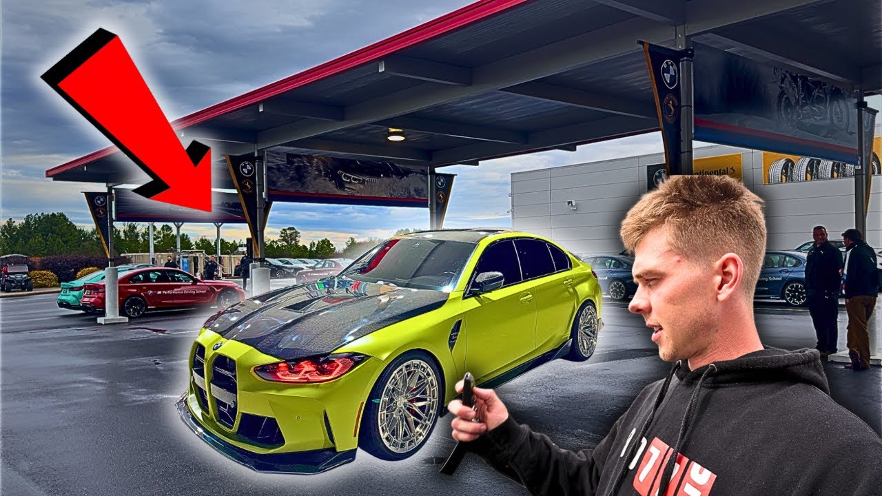 Еду на своей BMW M3 Competition в автошколу BMW!!!