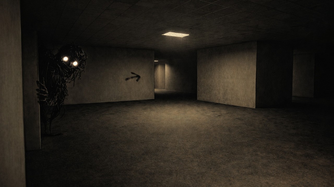 It Was Watching Me in the Backrooms…