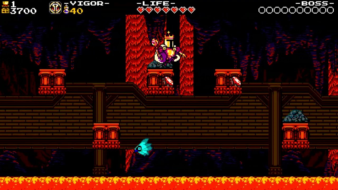 Shovel Knight - King of Cards - Lost city - Excavation station secret exit