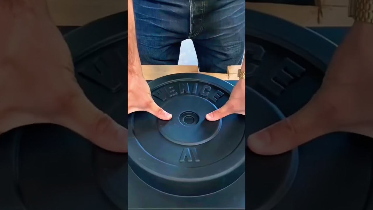 Make your concrete weights with our molds 💪🏻 #veniceweights #bodybuilding #homegym #musculation