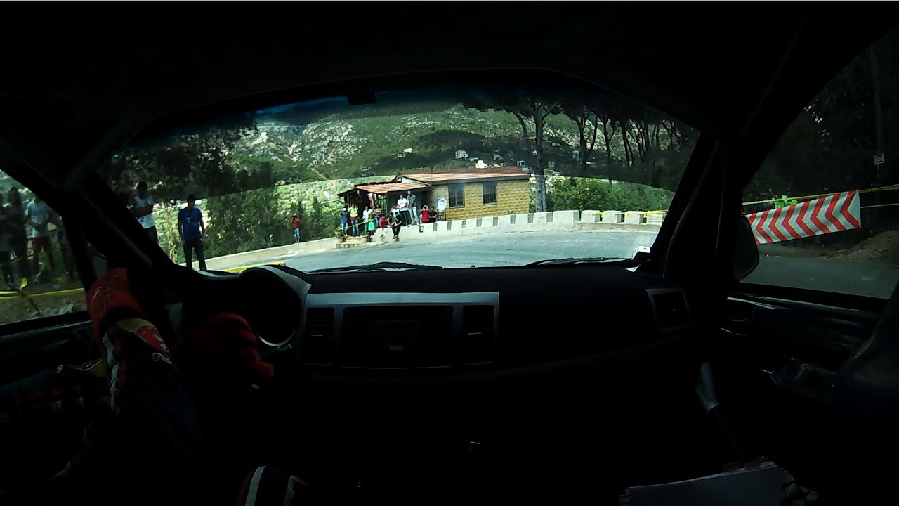 AMIOUNI/BEYROUTHY Rally Of Lebanon 2013 Onboard SS Zandouka