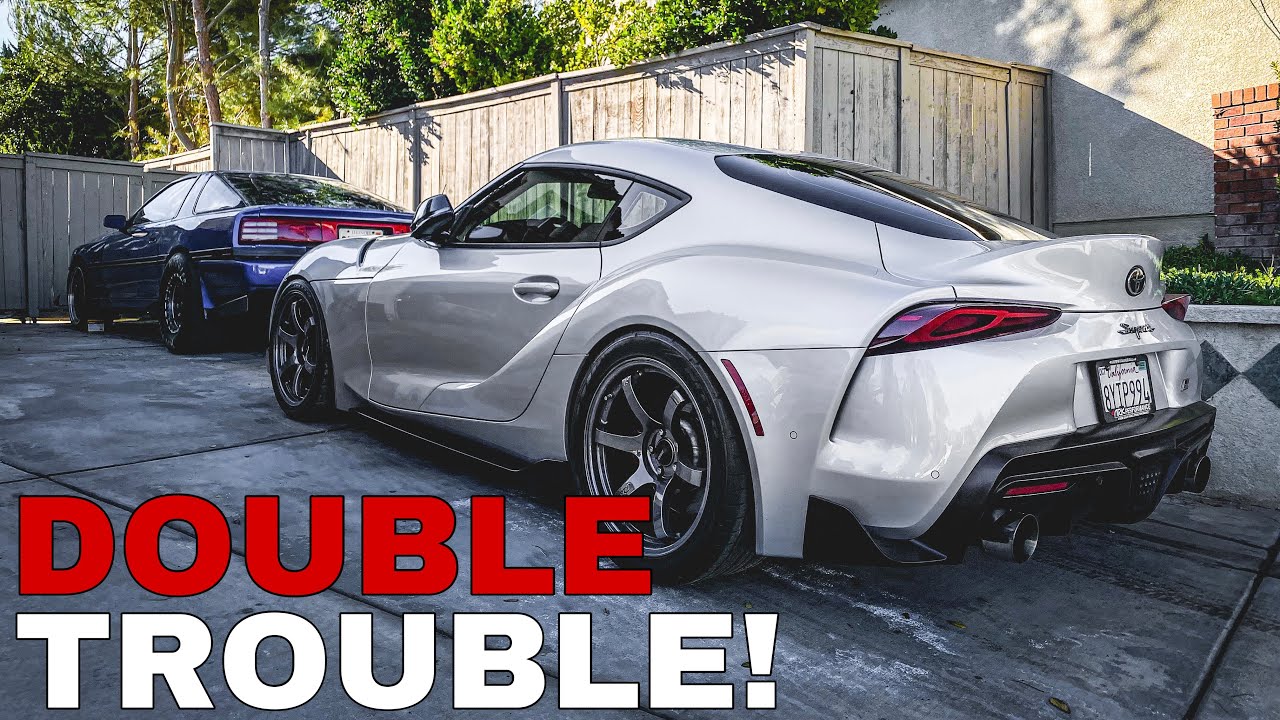 1989 TOYOTA SUPRA MEETS 2020 TOYOTA SUPRA! [ 30+ YEARS APART ] FT. @TriggaM | A70 / A90