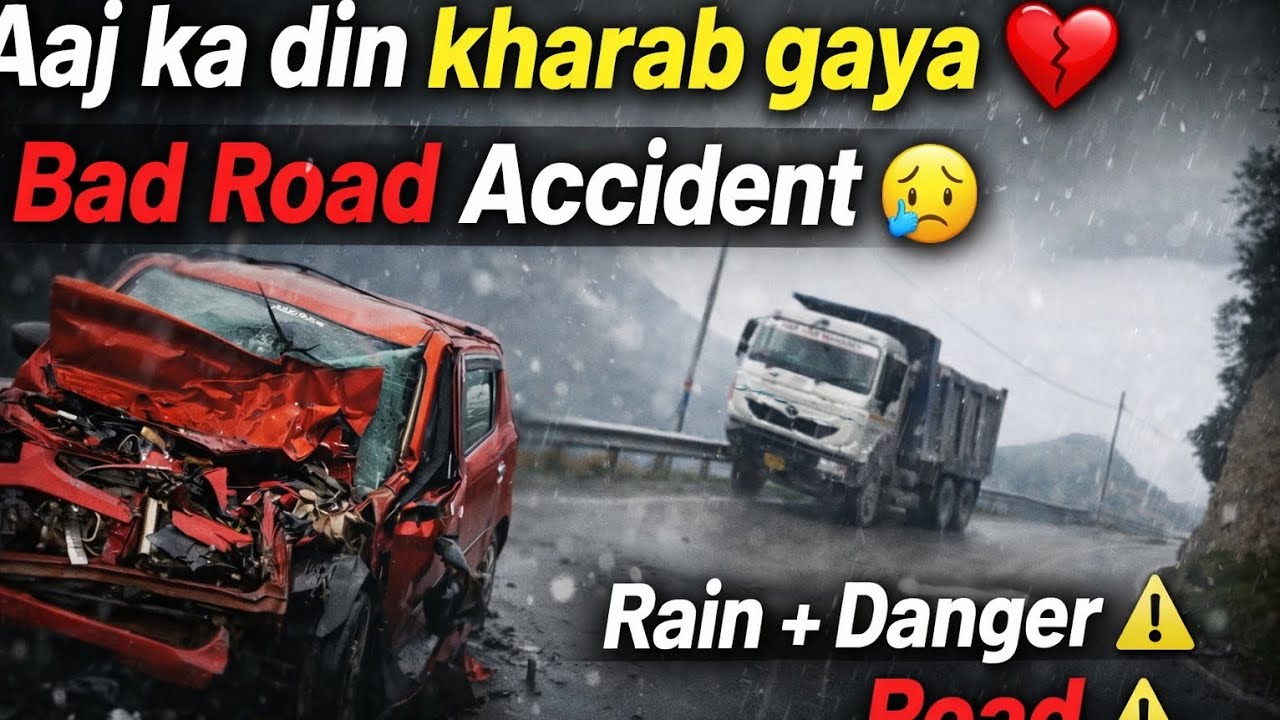 Aaj Road accident hua vlog #vlog #vlogs 