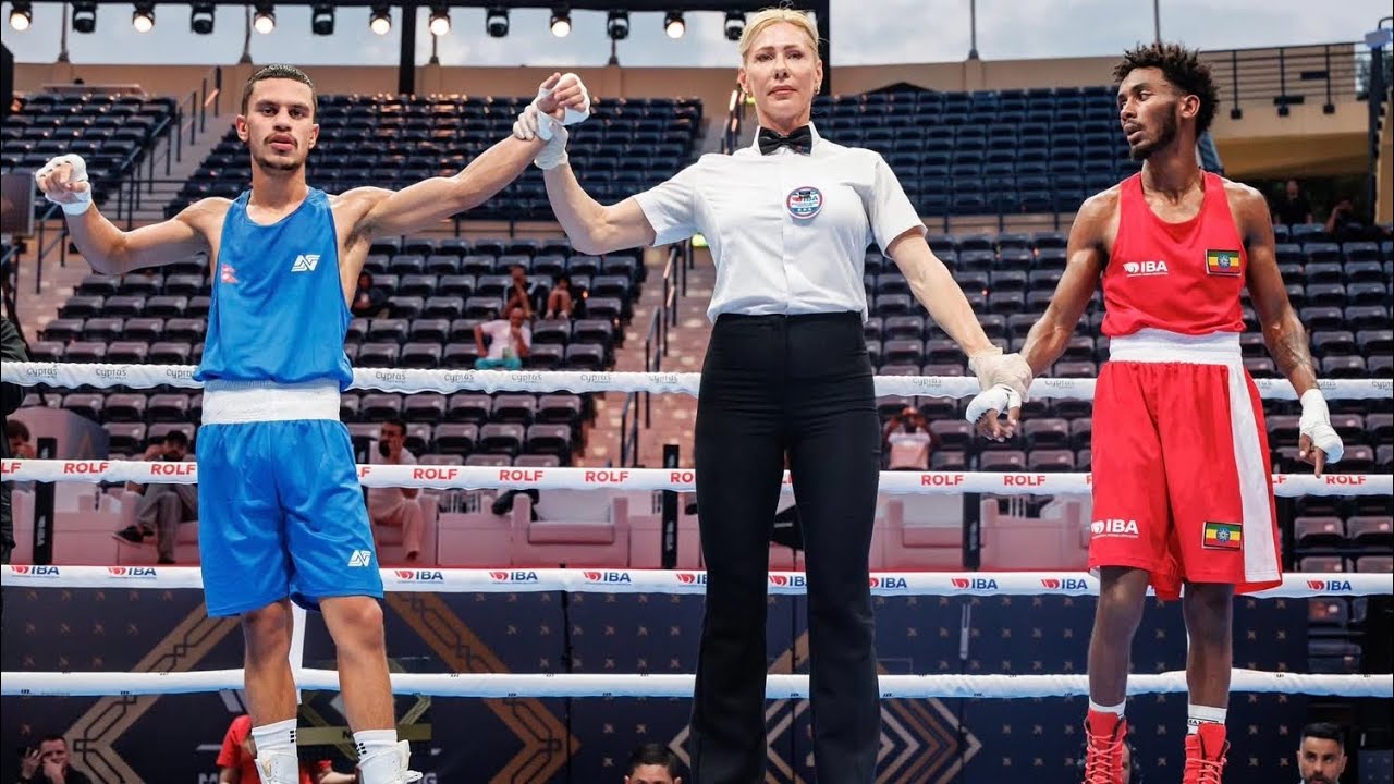 Лал Прасад Упрети (НЭП)🇳🇵VS Алему Абель Абатийе (ETH)🇪🇹 Чемпионат мира по боксу среди мужчин IBA ...
