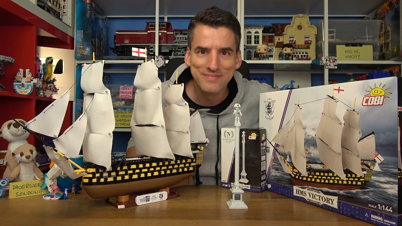 Das habe ich mir anders vorgestellt! Cobi® 20096 HMS Victory Trafalgar 1805 mit 20097 Nelsonsäule