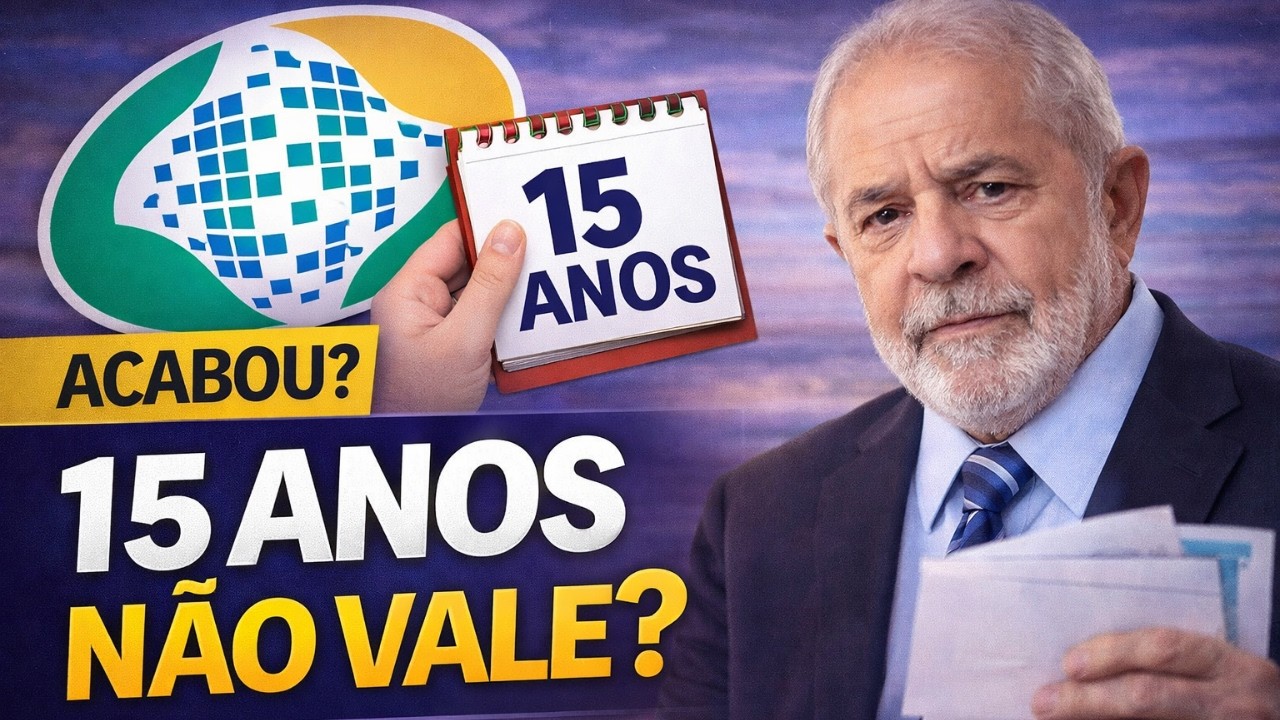 IDADE M&Iacute;NIMA MUDOU? INSS confirma que 15 anos de contribui&ccedil;&atilde;o j&aacute; n&atilde;o garantem aposentadoria