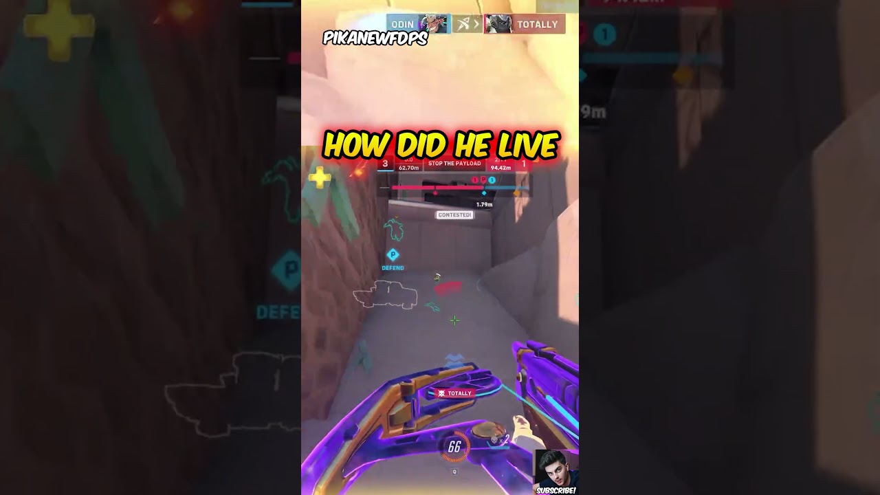 Craziest Freja Save I've Ever Seen #overwatch2