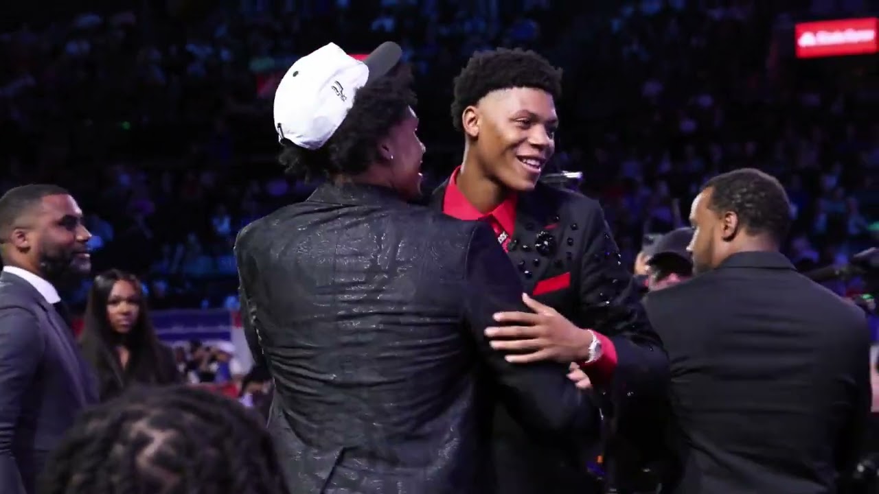 Dylan Harper Mic&rsquo;d Up at 2025 NBA Draft