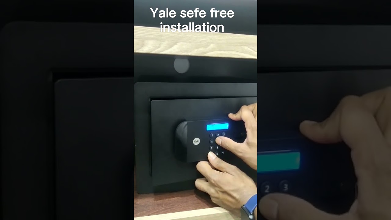 Yale sef installation and demo kis tarah se hota Hai all India 🙏🙏🙏❤️❤️