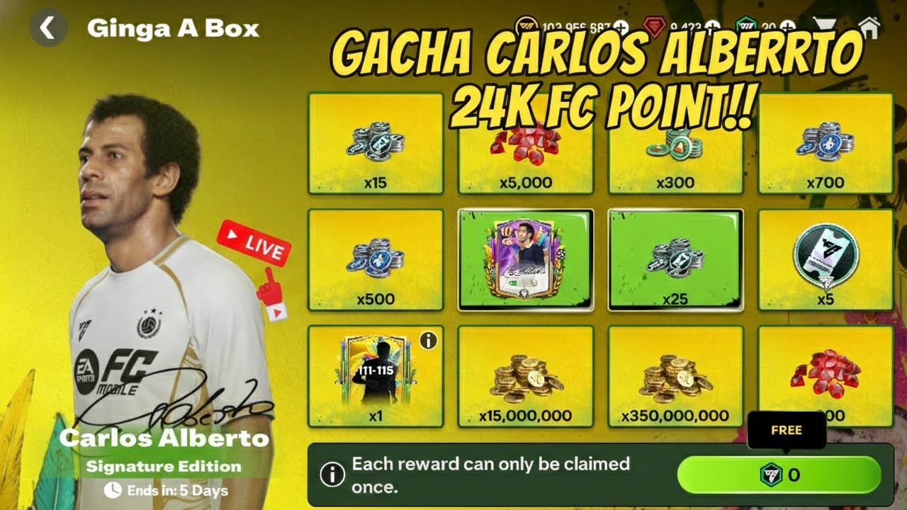 GACHA CARLOS ALBERTO 2JT!!