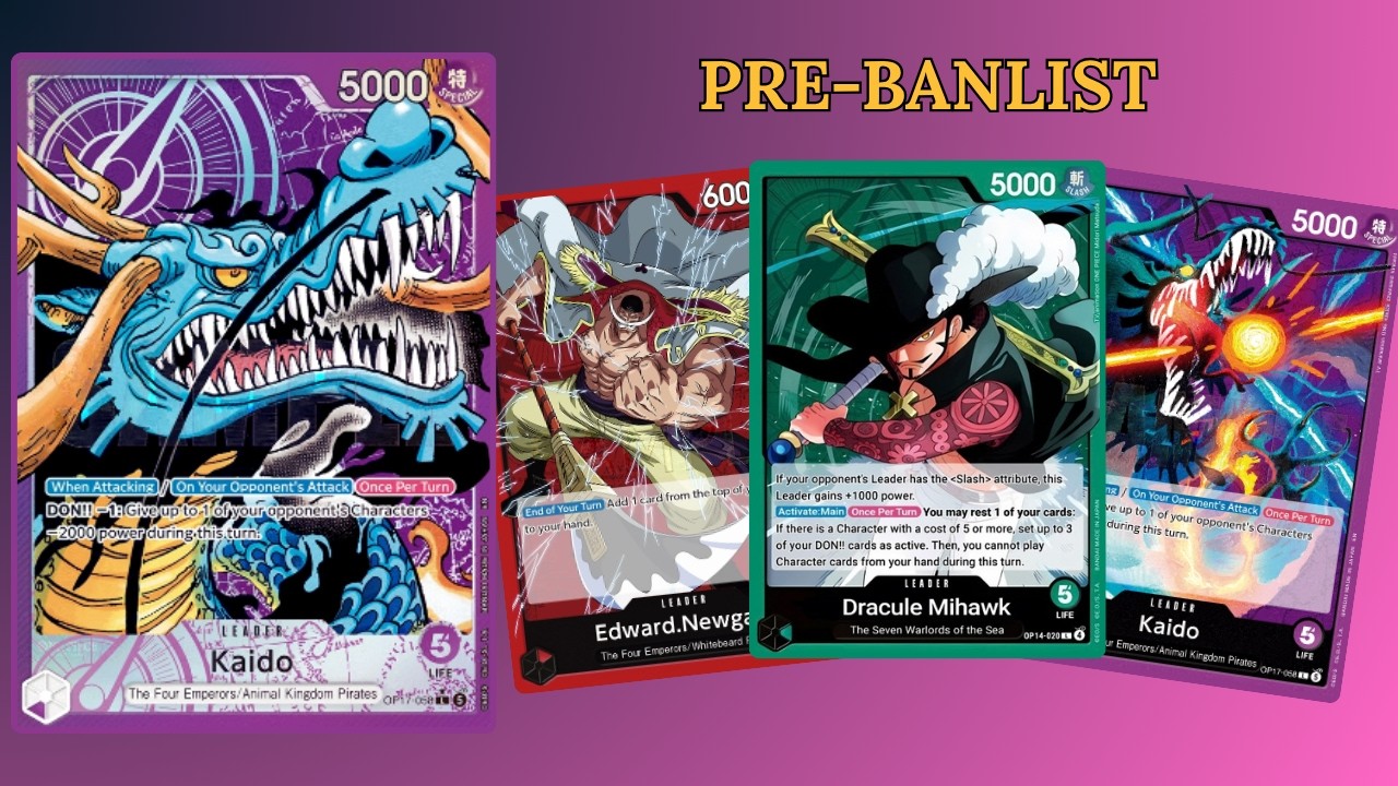 OP17 Purple Kaido Deck Profile and Guide | Pre-Banlist
