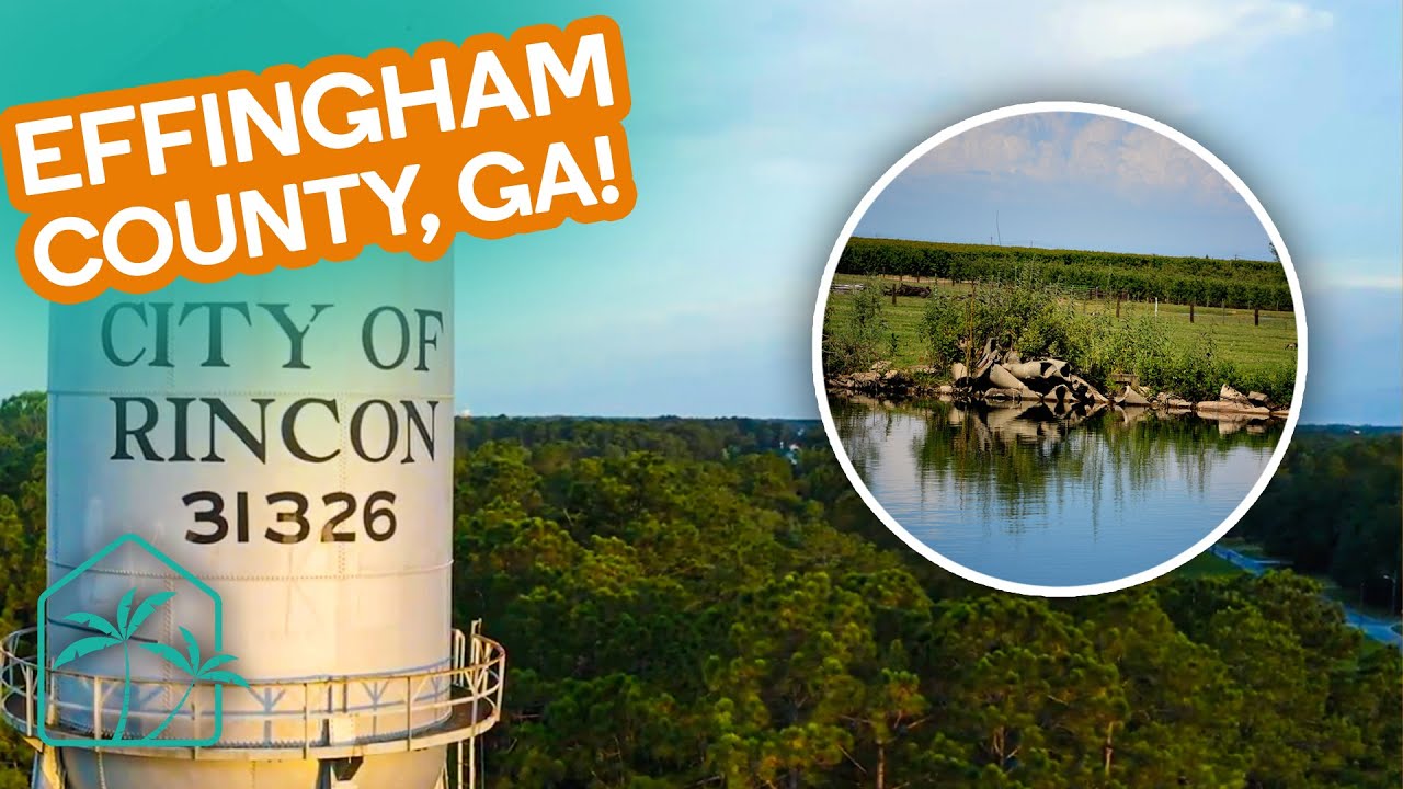 Effingham County Georgia Driving Tour - Neighborhoods in Savannah for Country Living!