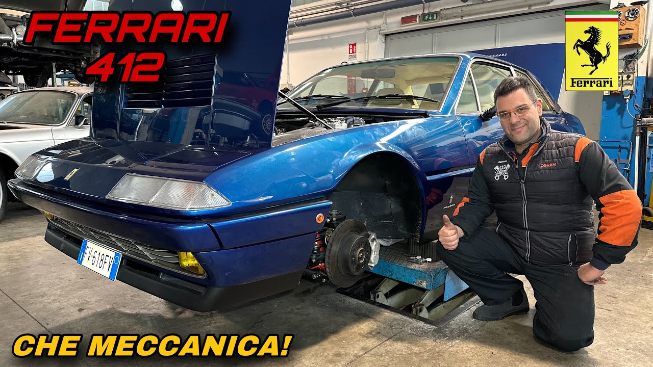 La mia Ferrari 412 v12 e il suo incredibile restauro