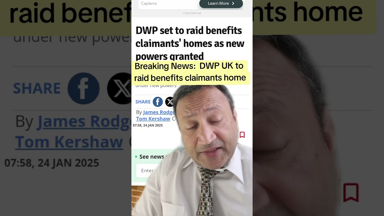 Новости DWP: Департамент труда Великобритании готовится провести обыски в домах получателей пособ...
