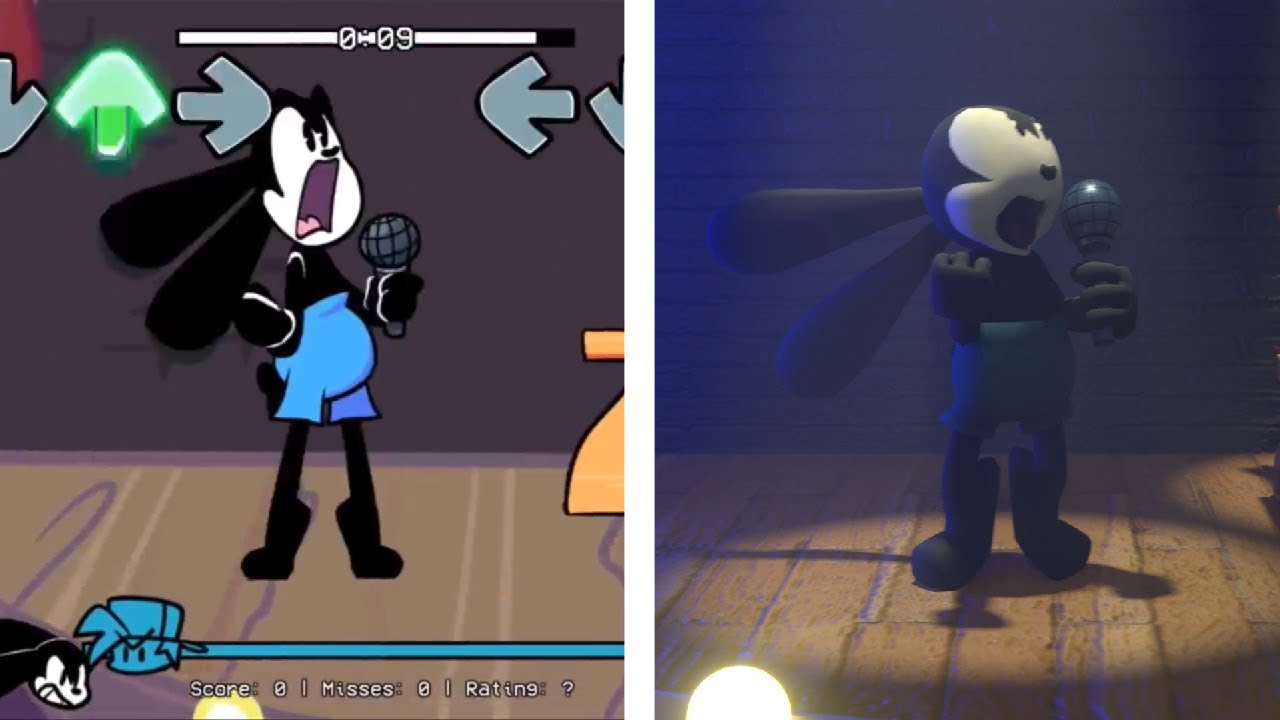 I'M NOT THAT OLD! | Friday Night Funkin' Vs Oswald 3D Animation