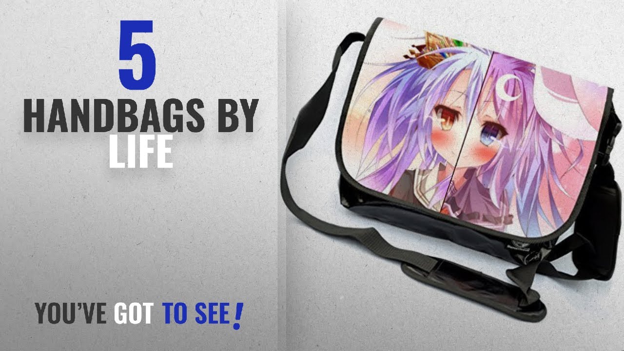 Top 10 Life Handbags [2018]: YOYOSHome Anime No Game No Life Cosplay Messenger Bag Shoulder Bag