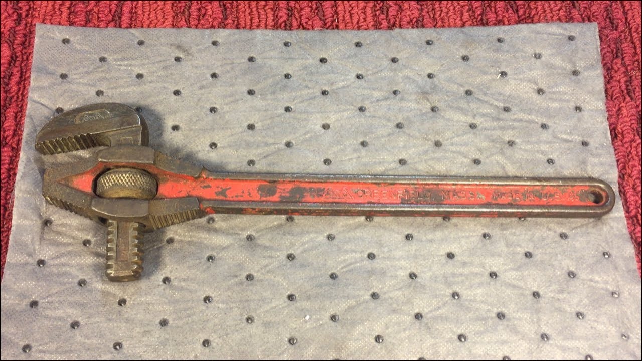 1913 Little Giant 4-Way Pipe Wrench Restoration