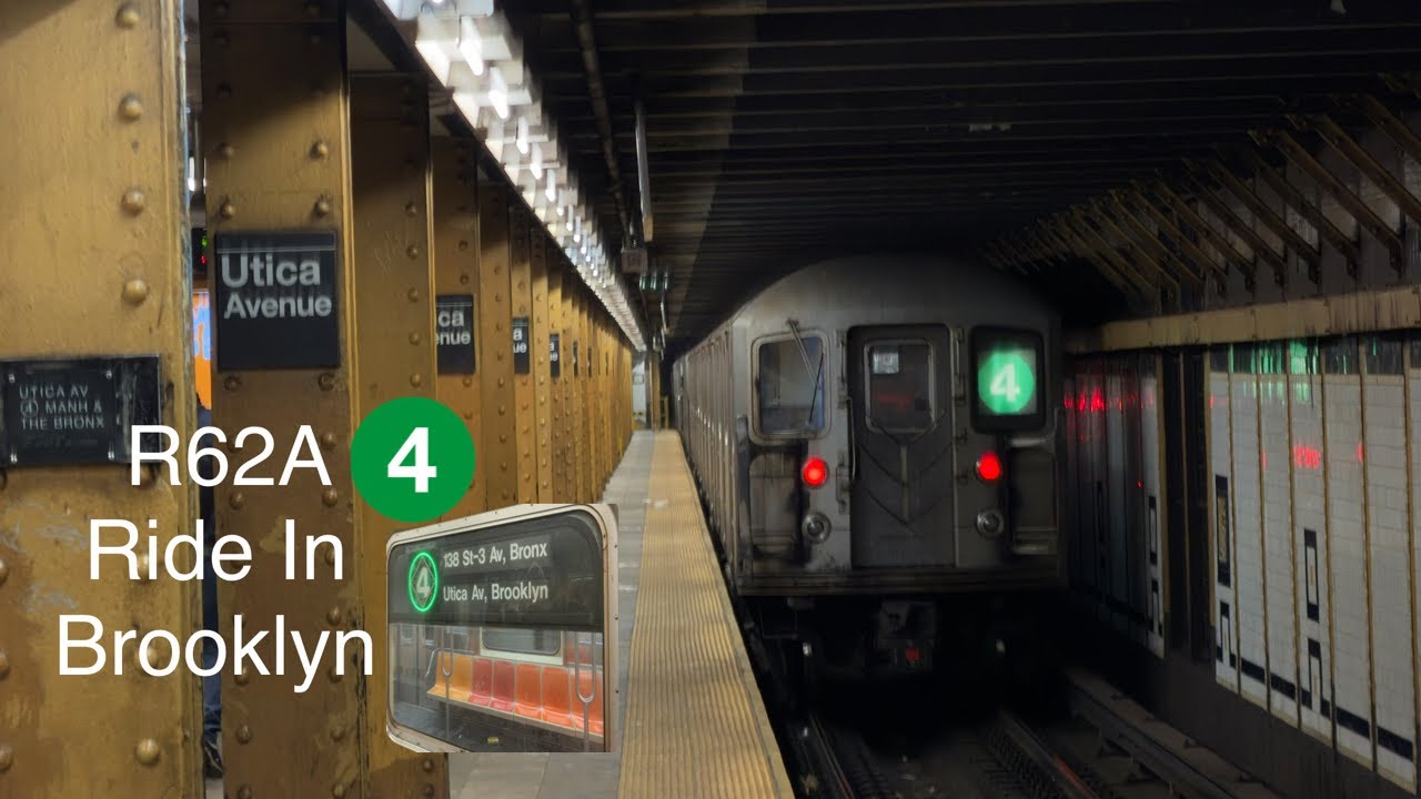 IRT Subway: R62A (4) Local Train Ride from 3 Av-138 St to Crown Heights-Utica Avenue