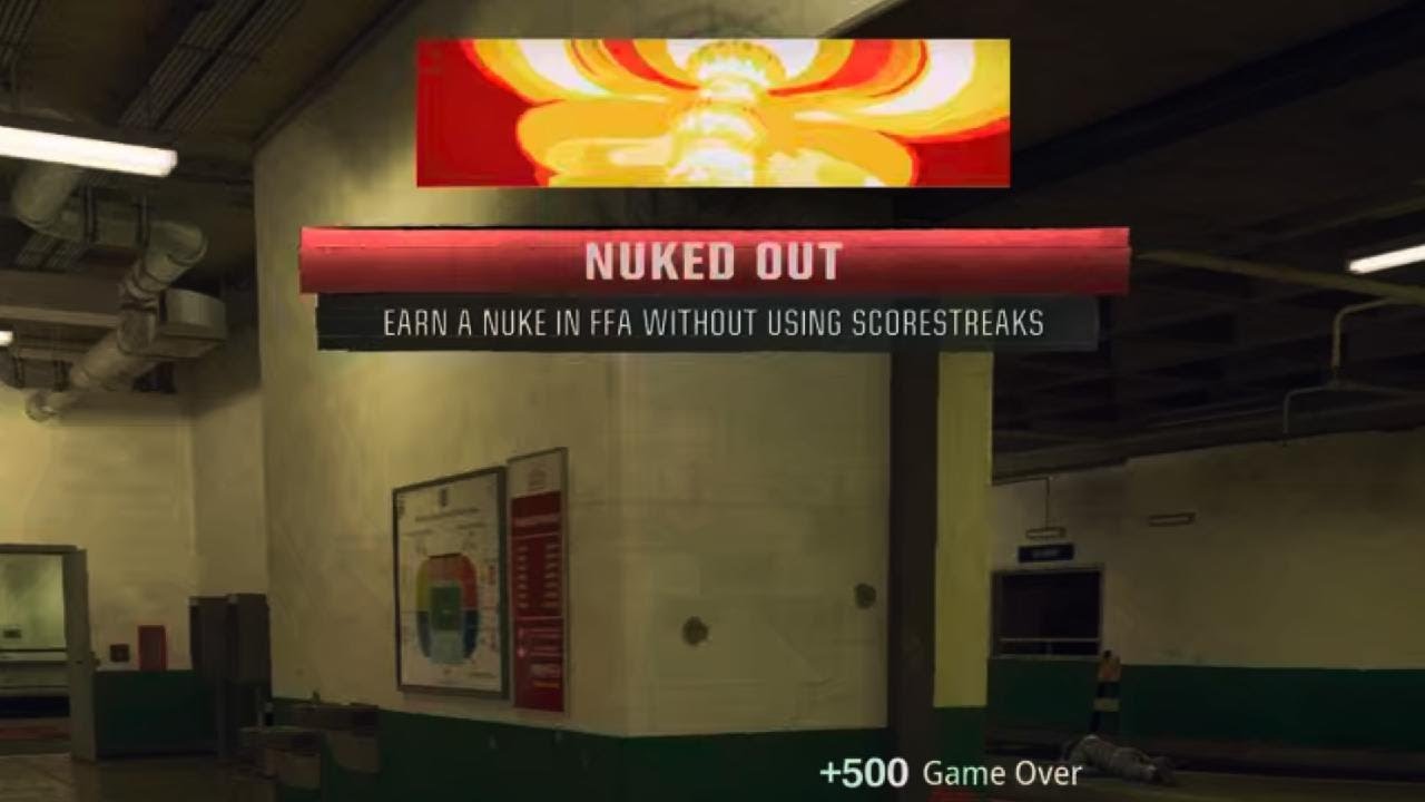 Nuked out - FFA nuke - BO6
