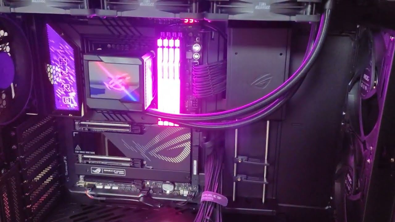 13900K+Maximus Z790 HERO в корпусе ROG Strix Helios GX601