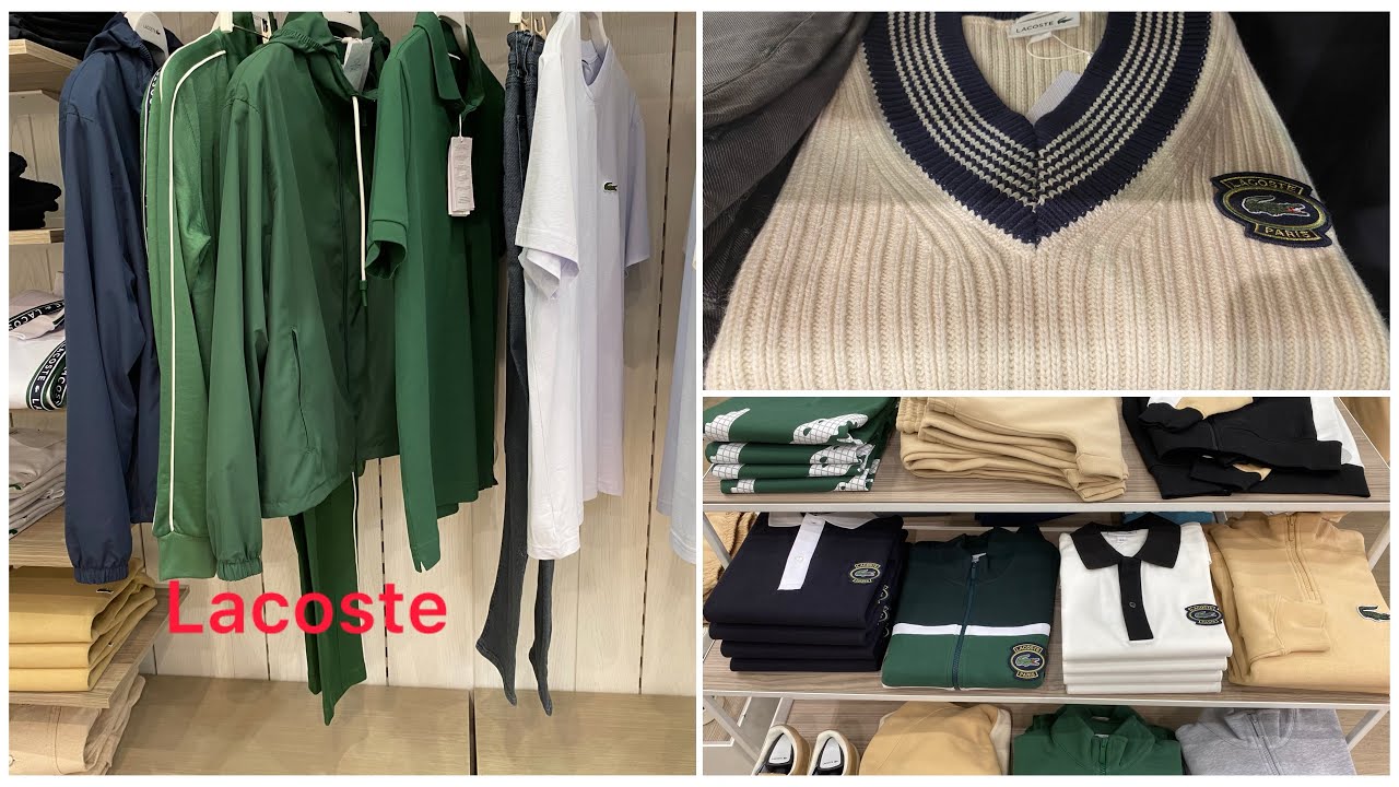 [4k] Lacoste new clothes collection