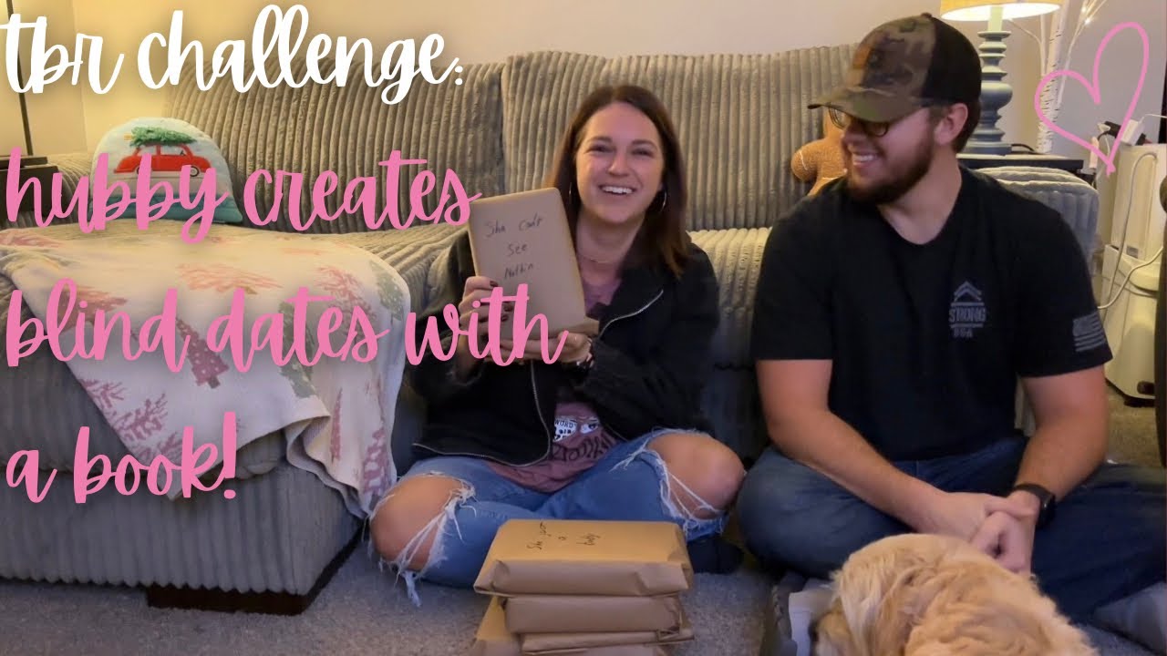 TBR CHALLENGE: hubby creates blind dates with a book! 📚 