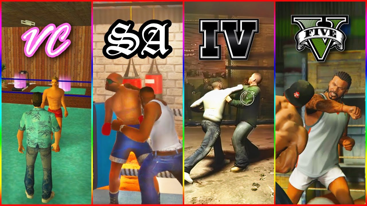 How to FIGHT in GTA Games | UFC FightClub