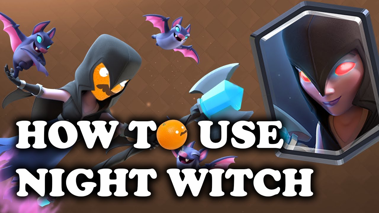 How to Use & Counter Night Witch | Clash Royale