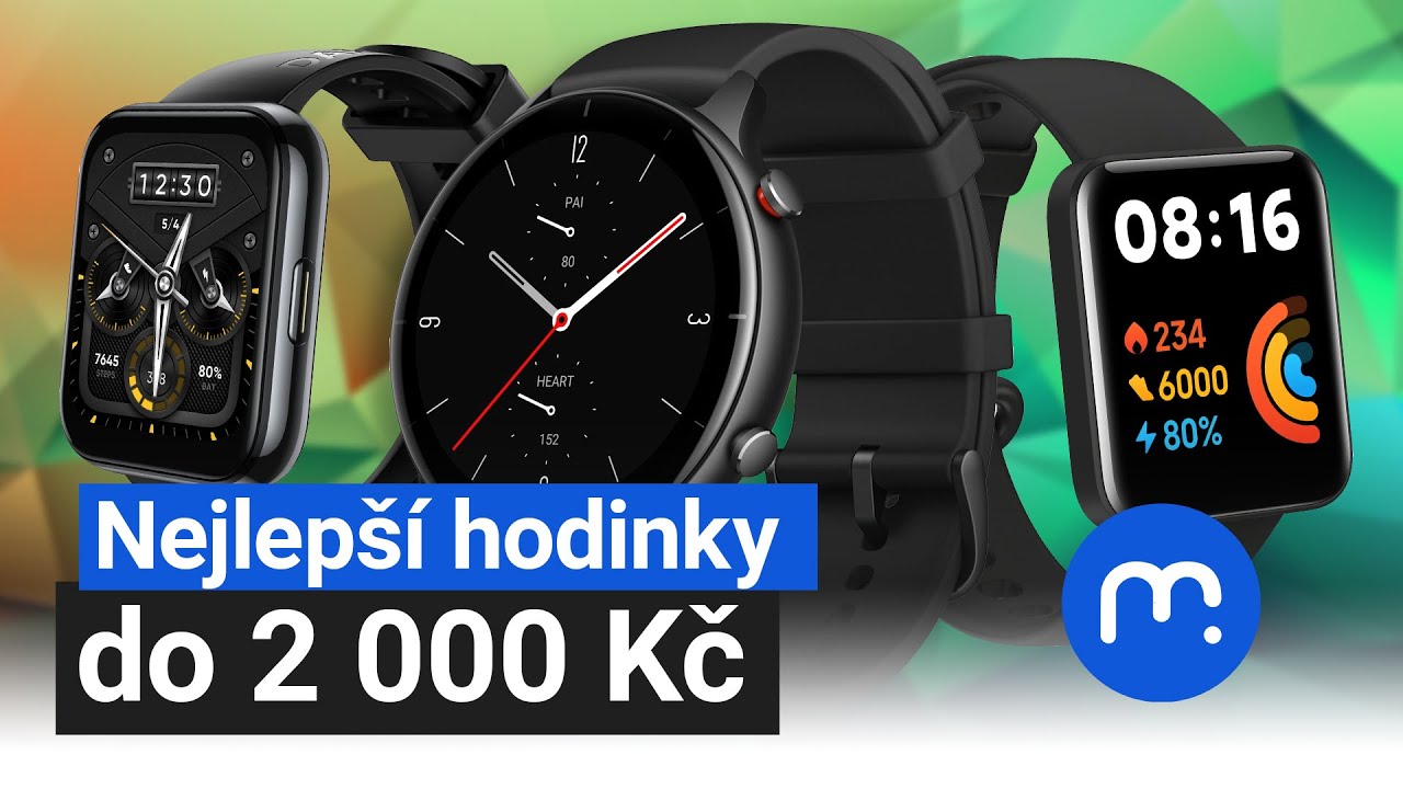 Nejlepší chytré hodinky do 2 000 Kč