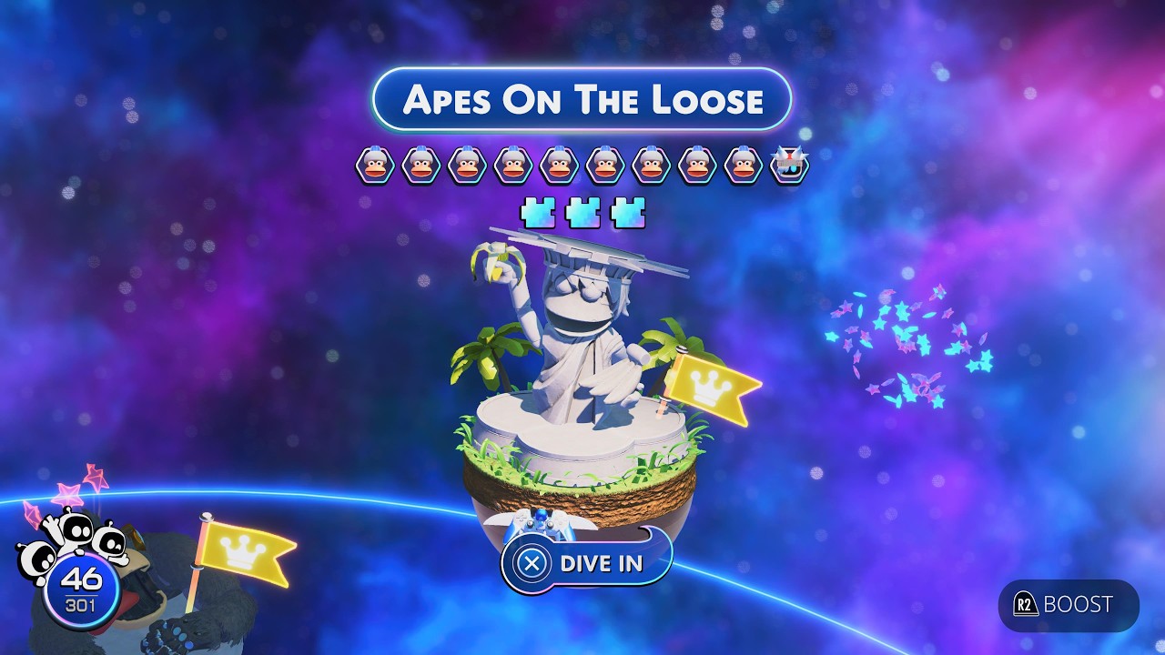 Astro Bot - Apes on the Loose - 100% Walkthrough (All Bots & Puzzle Pieces)✅