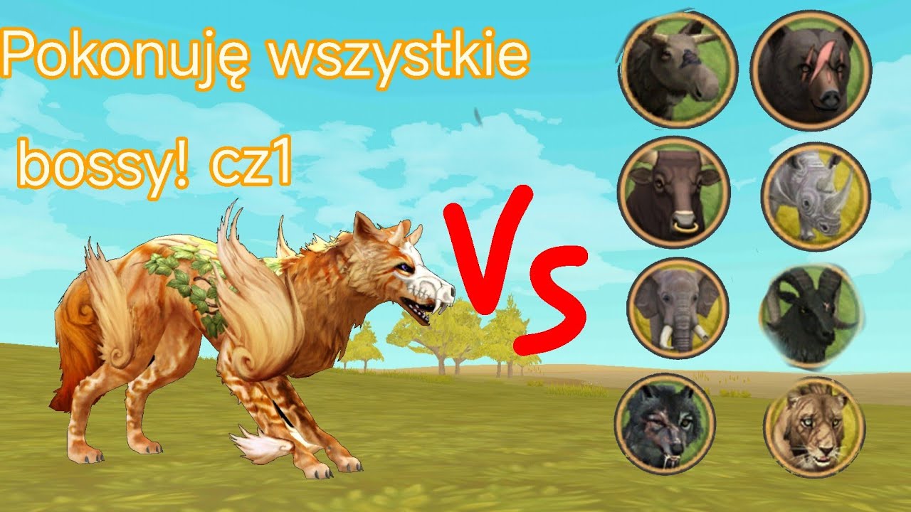 Pokonywanie wszytskich bossów w wildcraft!★Part.1★ 