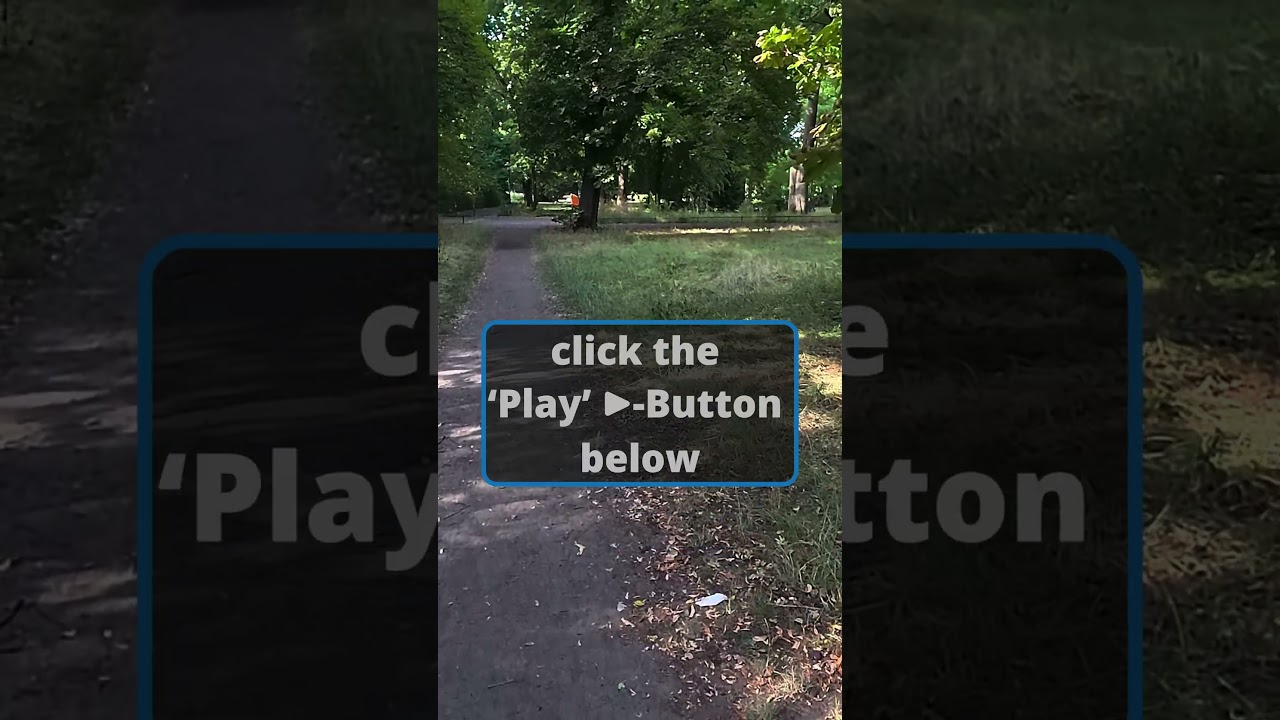 Berlin Wei&szlig;ensee 60fps HDR Walk &ndash; Calm Urban Nature in June