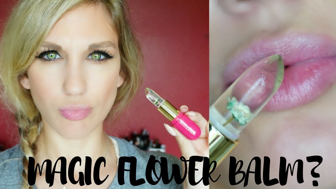 MAGIC COLOR CHANGING FLOWER LIP BALM? DOES IT WORK?│WINKY LUX