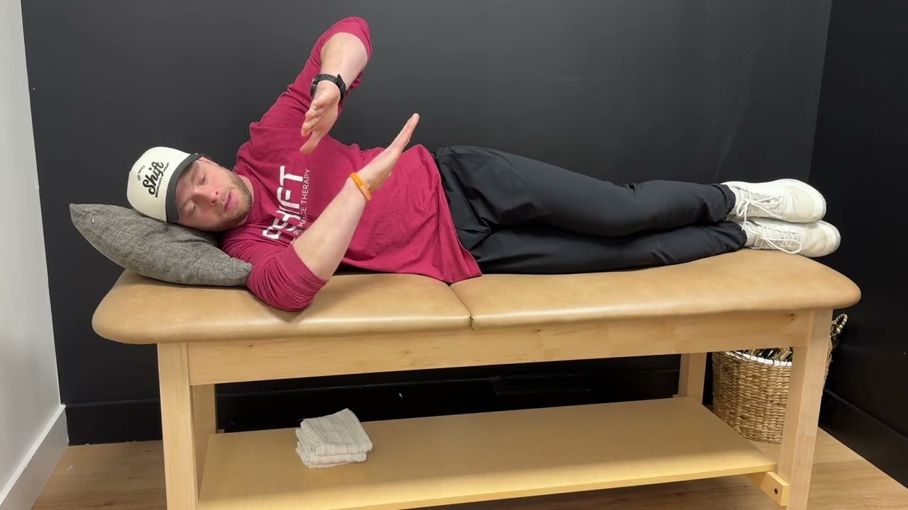 Sleeper Stretch with Contract/ Relax