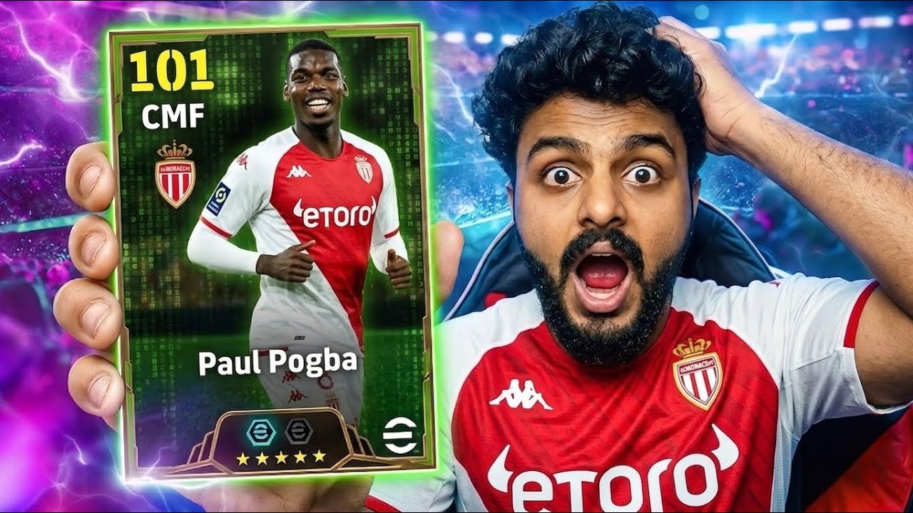 101 NEW POGBA IS A KING OF PASSING💥 BIG TIME CARD LEVEL PERFORMANCE🥶 F2P&rsquo;s DON&rsquo;T MISS THIS BEAST🥵