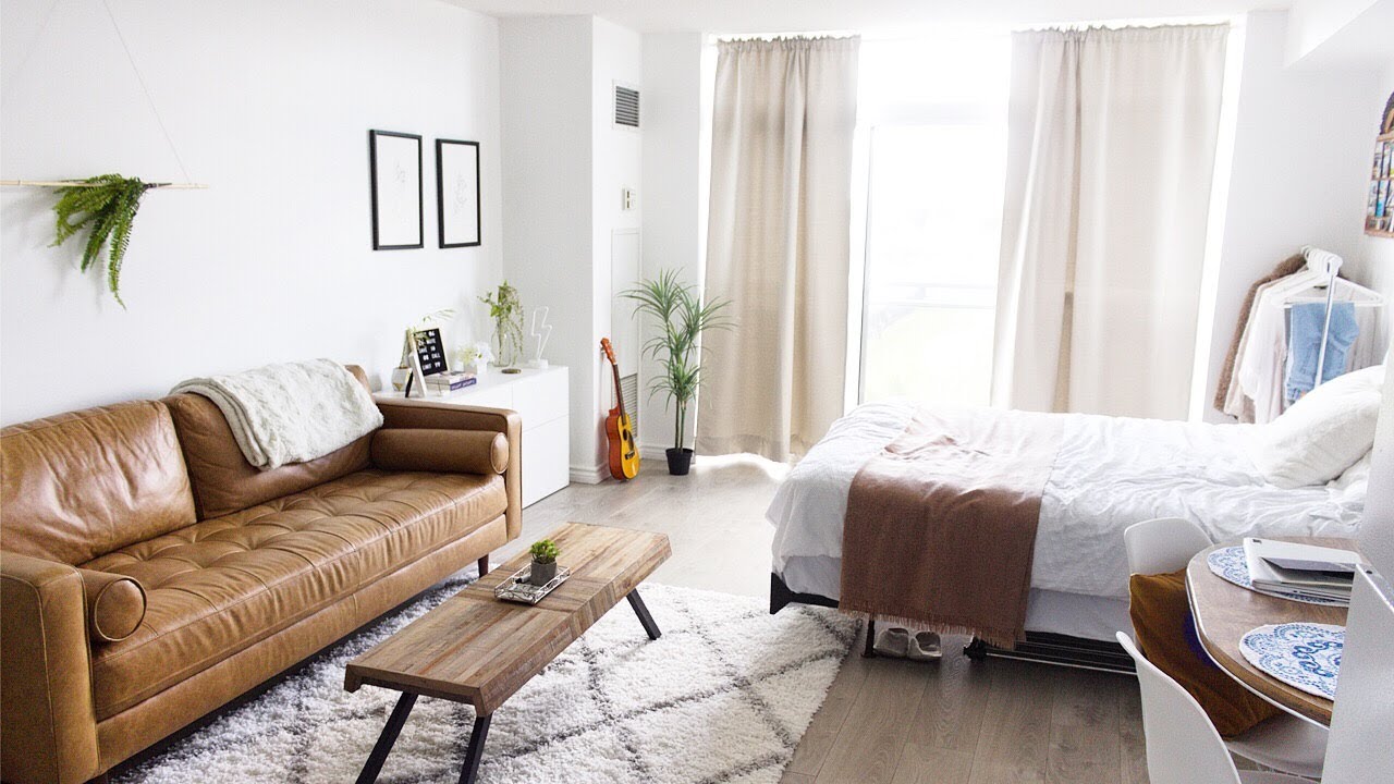 STUDIO APARTMENT TOUR TORONTO *435 sq ft* | Jessica Moy
