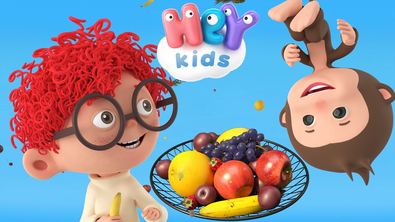 Fructele 🍏 C&acirc;ntece educative pentru copii🍓HeyKids