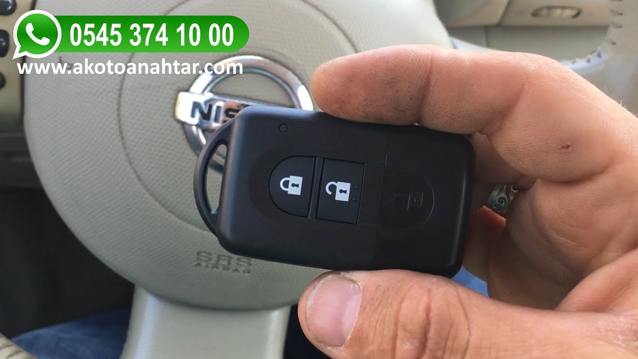 NISSAN MICRA SMART  ANAHTAR YAPIMI | Çoğaltma Kodlama Kopyalama | AK OTO ANAHTAR