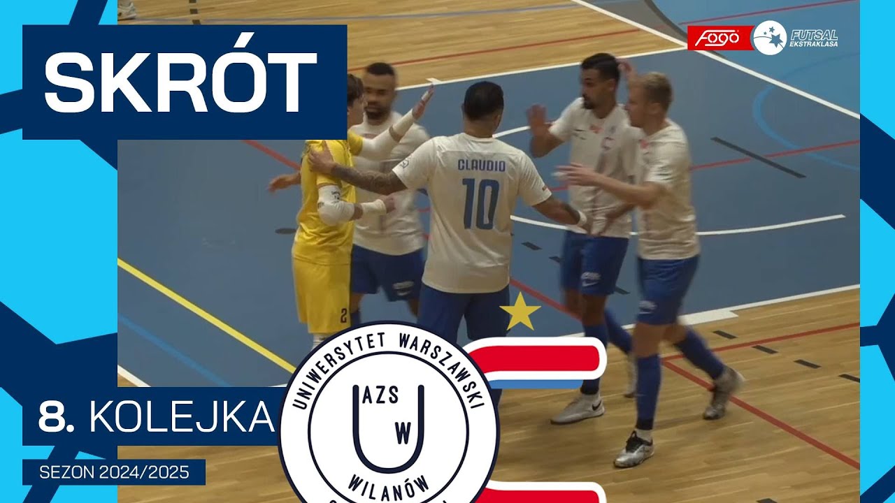 AZS UW Darkomp - Constract Lubawa 5:9 | SKRÓT | 8. kolejka (2024/25)