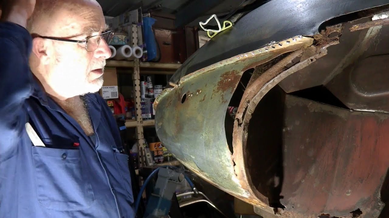 1969 E Type FHC DIY Restoration   Rebuilding The Body Part 27