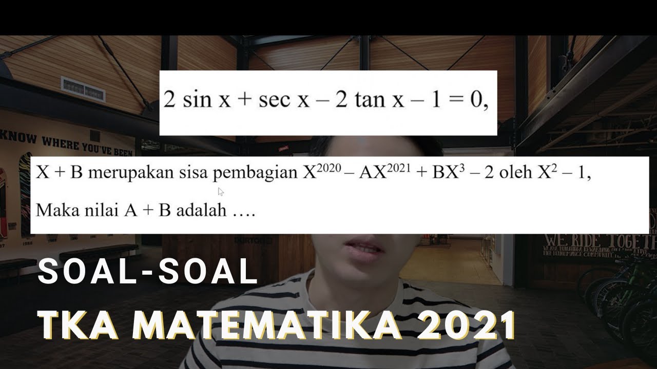 SOAL SOAL TKA MATEMATIKA - UTBK | Latihan Soal UTBK #3