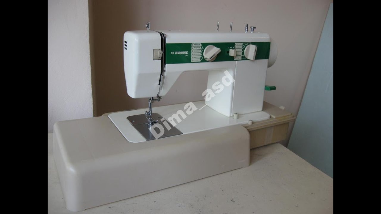 Sewing machine Швейная машина Vendomatic 041 test ХБ ткань, джинс, кожа