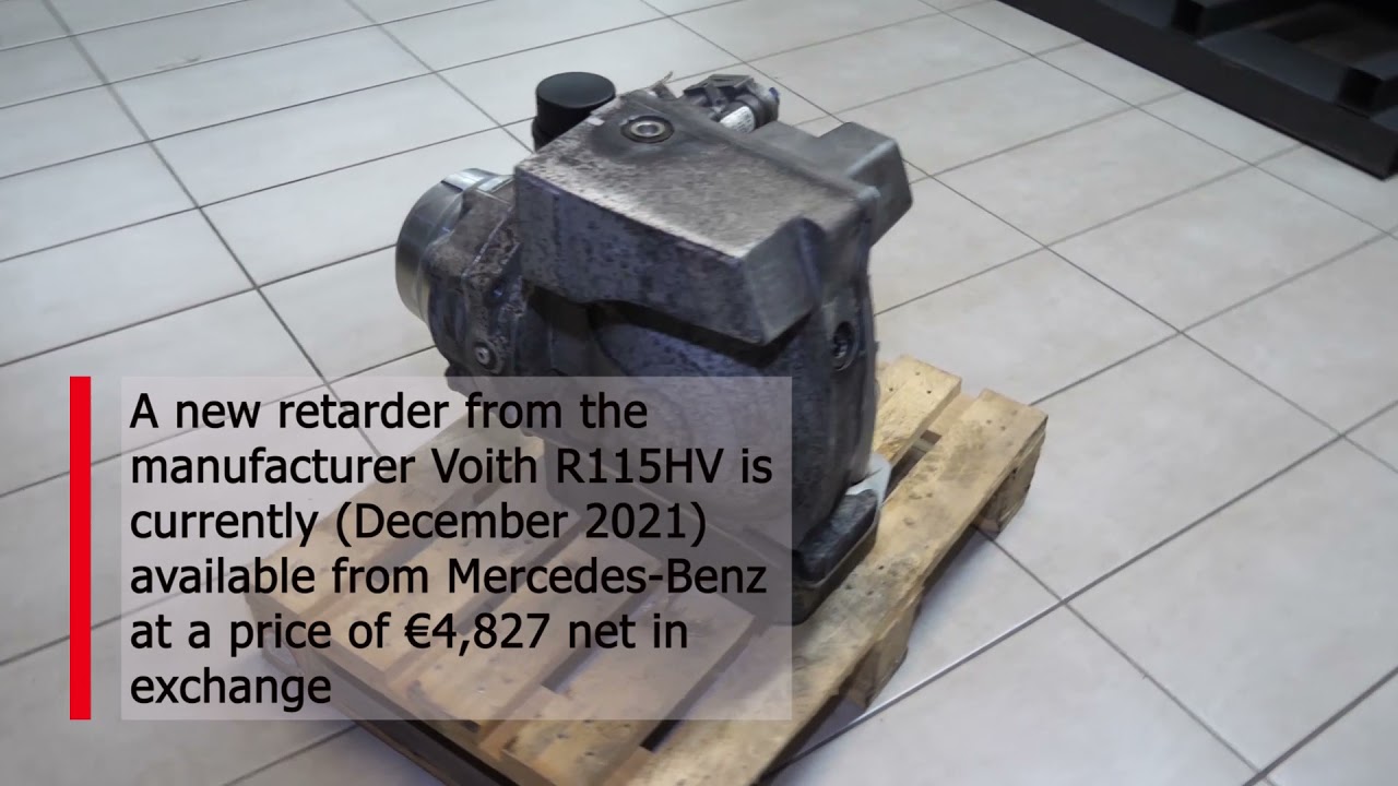 Retarder Voith  Mercedes-Benz Actros MP 2, MP 3 , MP 4.