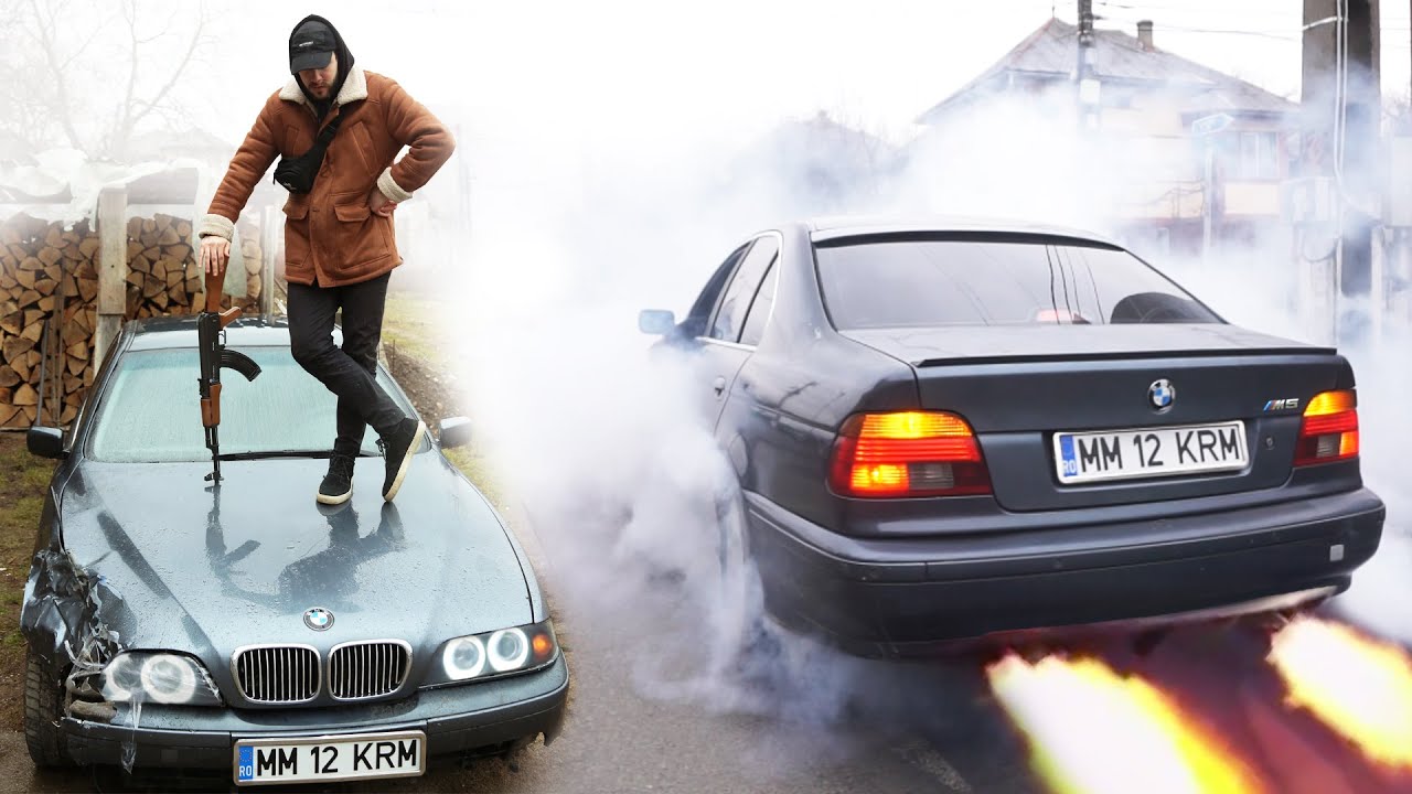 Am cumpărat încă un BMW E39, monstrul familiei :)