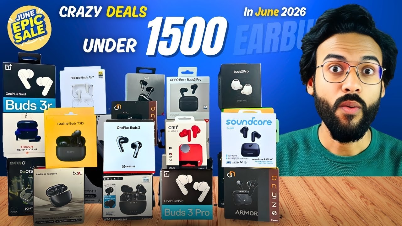 Don&rsquo;t Buy Trash🔥Only These 5 Best TWS Under 1500 In 2026⚡️Best TWS Under 1500 on Flipkart Epic Sale