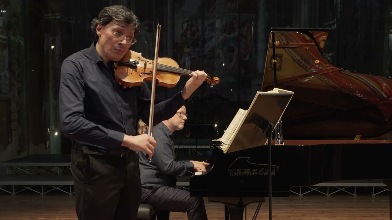 W. A. MOZART Violin Sonata in E Flat K. 380 - M. Rogliano vl. M. Alpi, pf.